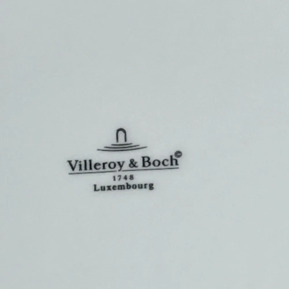 Villeroy & Boch Luxembourg ’Bonjour’ Polka Dot Dinner Plates 10.5